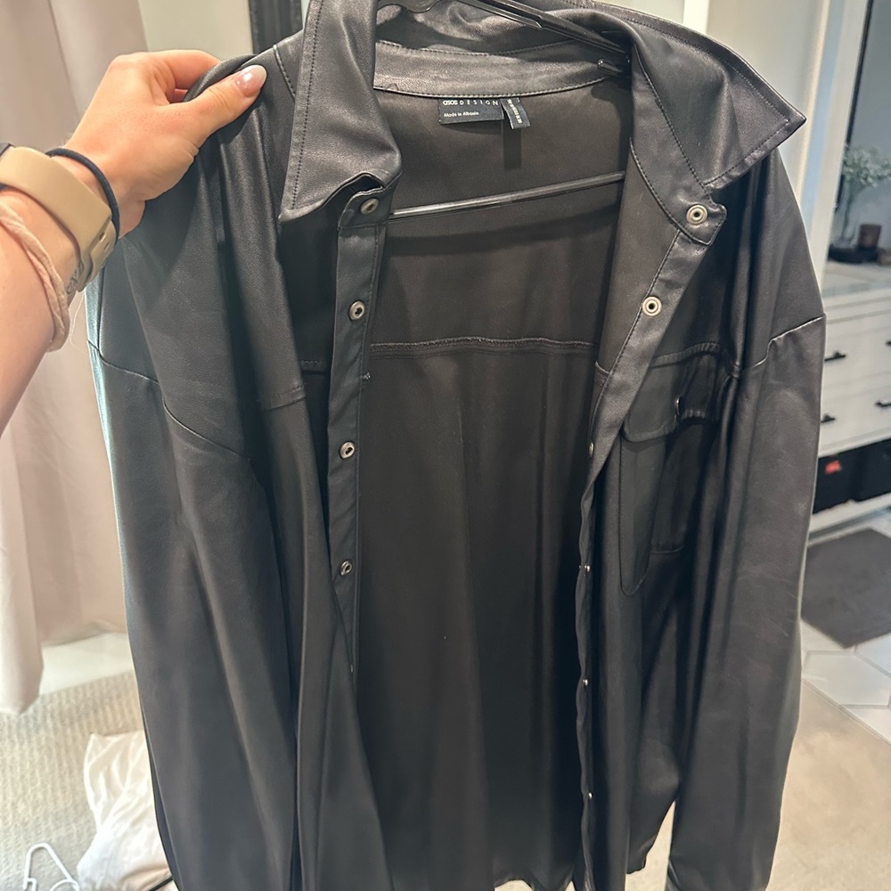 ASOS Black Leather Jacket